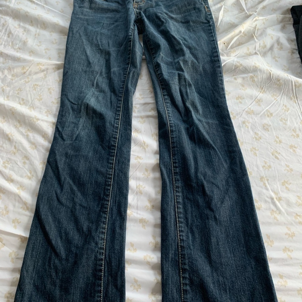Mossimo Supply Co. Dark Blue Flare Jeans​​​​